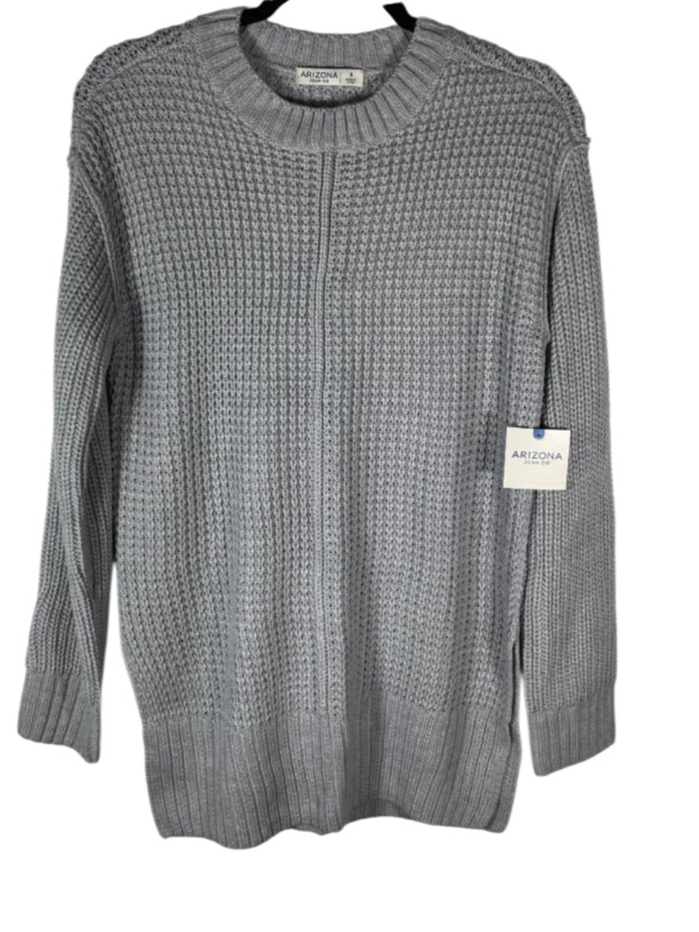 NWT Arizona Knitted Sweater in Light Heather Grey
